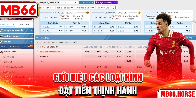 Giới hiệu các loại hình đặt tiền thịnh hành